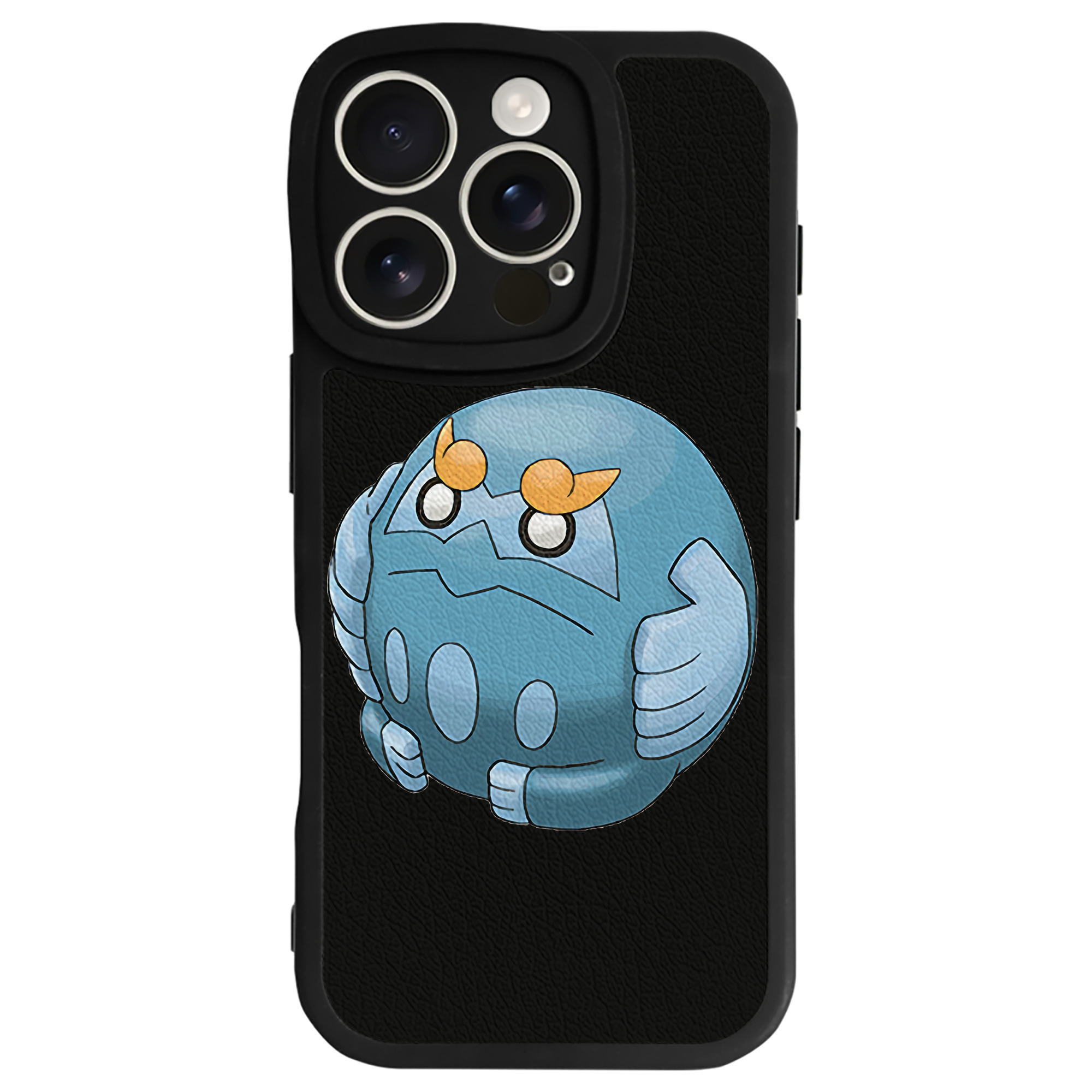 （画像用） ポケットモンスター Pokémon 【iPhone 16シリーズ対応】シリコンスマホケース（レザー調） 材質：シリコン